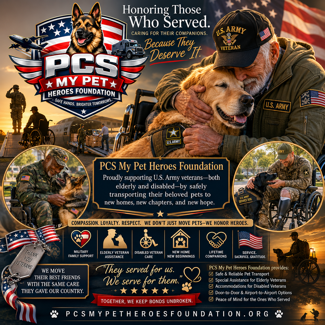Honoring those who served — caring for their companions